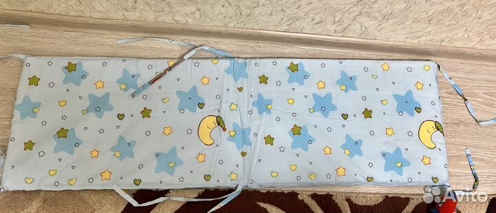 Бортики в детскую кроватку как Новые