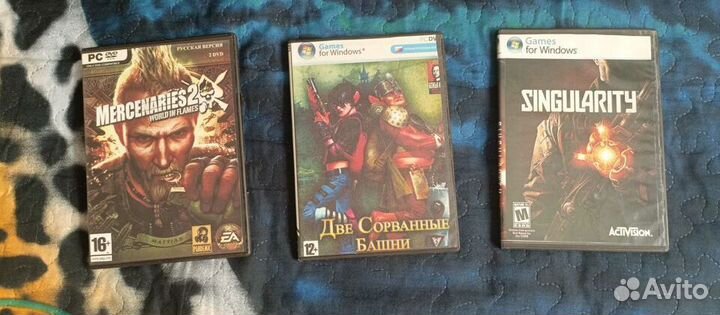 Компьютерные игры для пк на двд дисках (PC DVD)