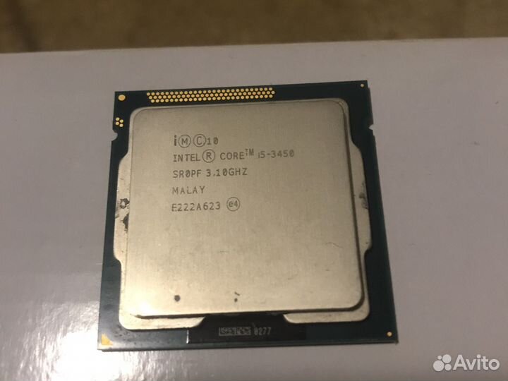 Процессор intel core i5 3450