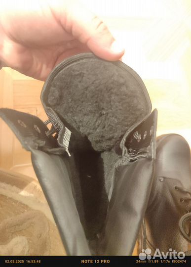 Берцы мужские зимние 44 размер новые