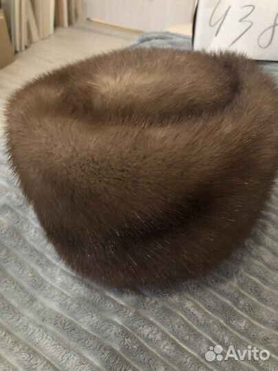 Шапка норковая новая