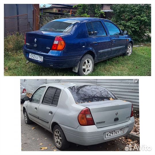 Renault Clio Symbol разбор на запчасти