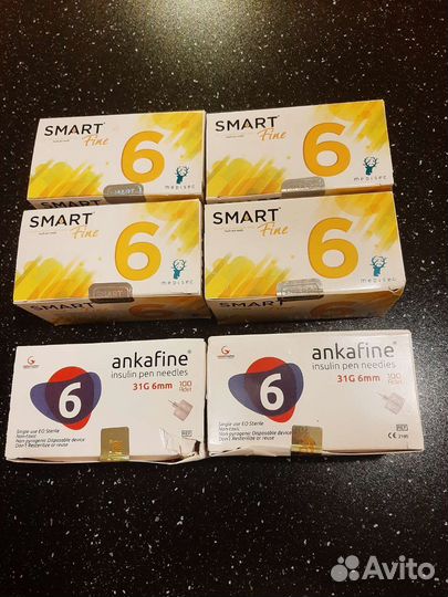 Иглы для шприц ручек 6 мм