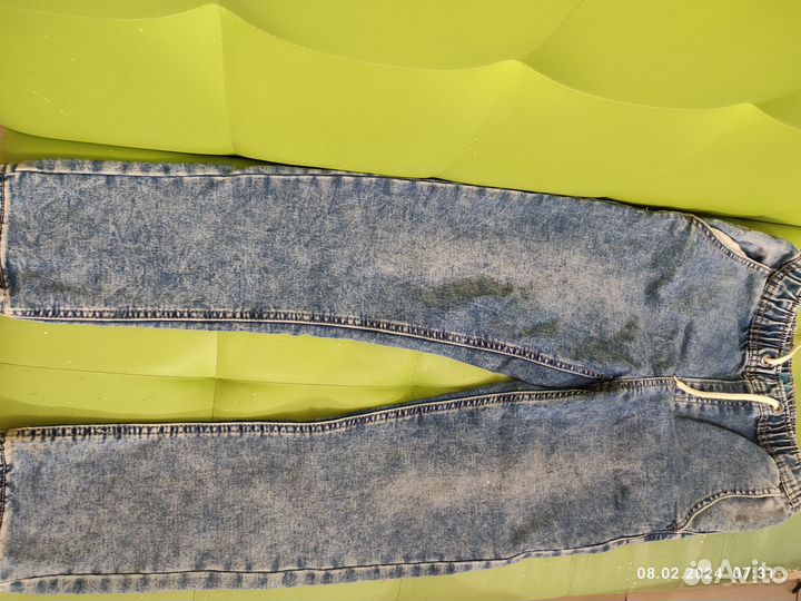 Джинсы на мальчика 146