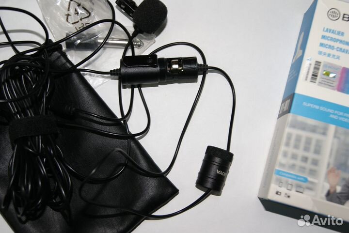 Boya BY-M1 петличный активный микрофон Новый