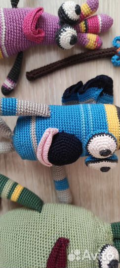 Вязаные игрушки 