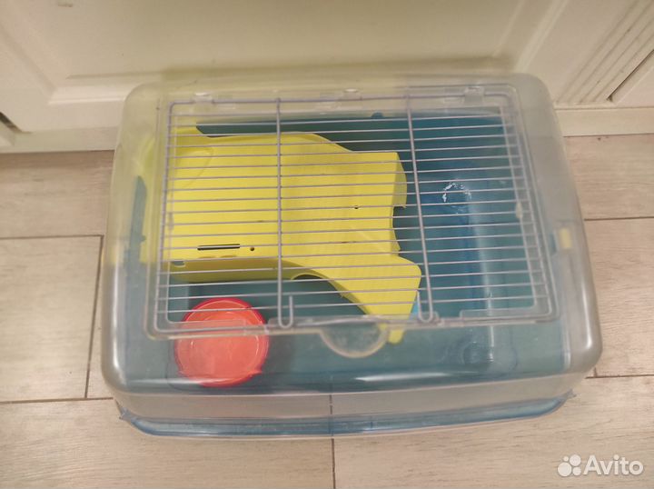 Клетка для грызунов пластиковая Дюна