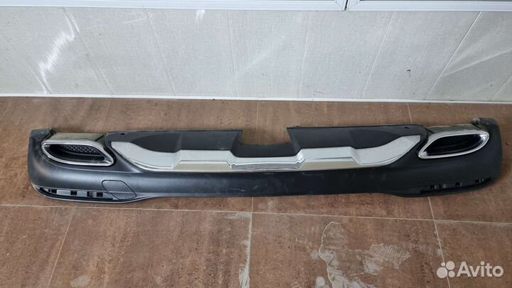 Юбка бампера заднего Mercedes W166 GLE