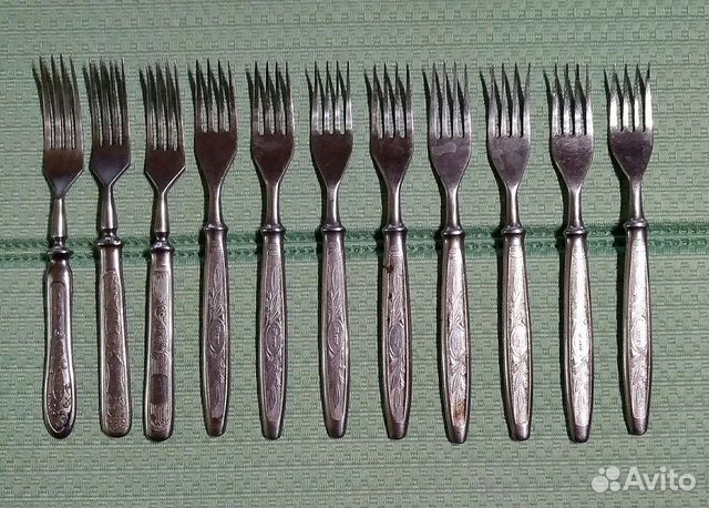 Вилка столовая нерж заводов зтв и Беляйково