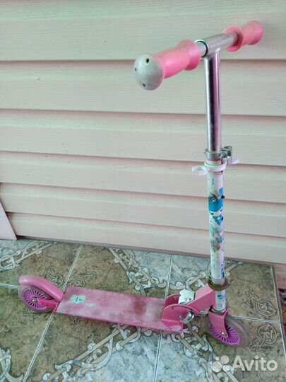 Самокат детский двухколесный бу