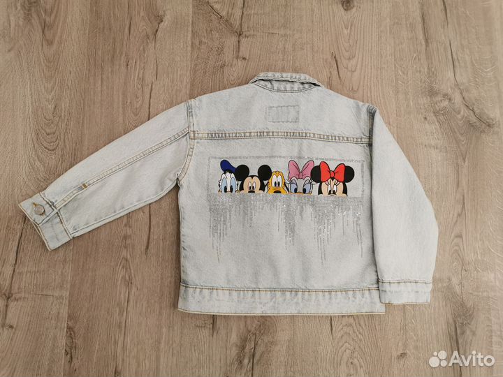 Джинсовая куртка zara для девочки