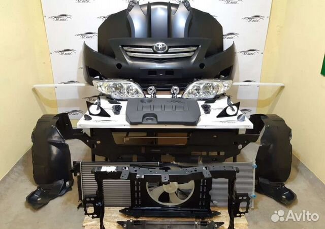 Бампер передняя часть Toyota Corolla 150