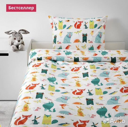 Белье постельное Икеа lattjo латто 150х200