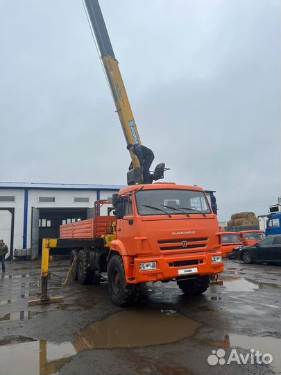 КАМАЗ 43118 с КМУ, 2014