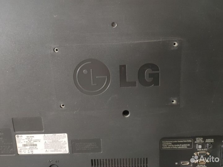 Телевизор LG 32LD345 черный в отс
