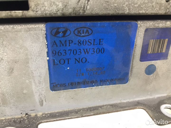 Усилитель звука Kia Sportage 3