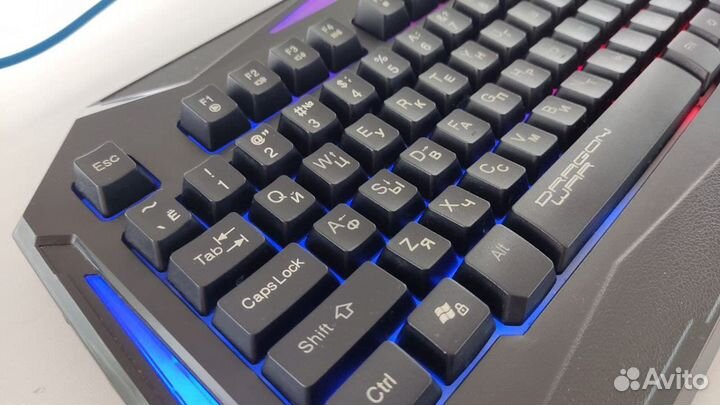 Комплект клавиатура + мышь Qumo Dragon War