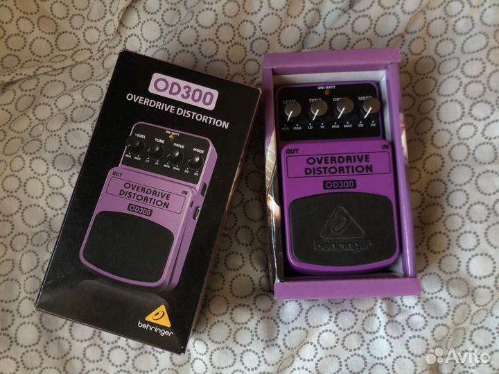Педаль overdrive/distortion