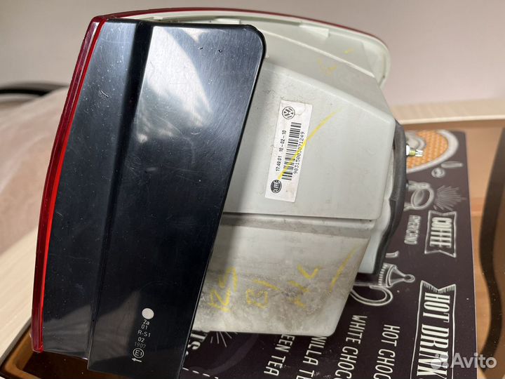 Задние фонари на Volkswagen jetta 5