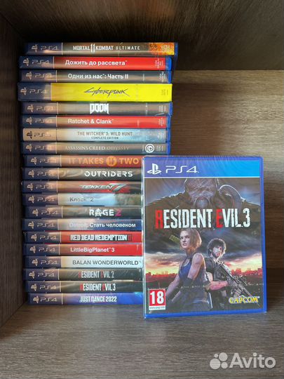 PS4 игра Capcom Resident Evil 3
