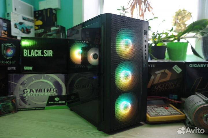 Игровой пк Ryzen 5 / RX 5700 / SSD m2 / 16 RAM