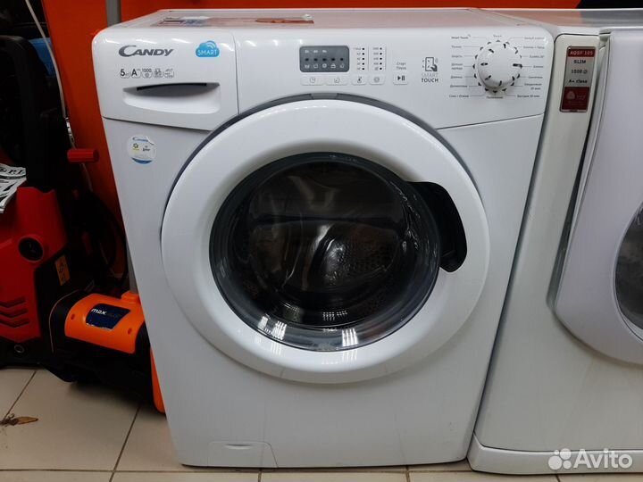 Узкая стиральная машина Candy 5кг