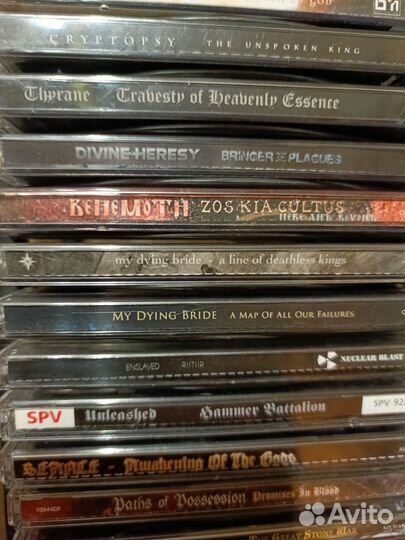 Продаю новые лицензионные компакт-диски CD метал