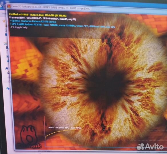 Видеокарта Gigabyte AMD Radeon RX 570 4gb