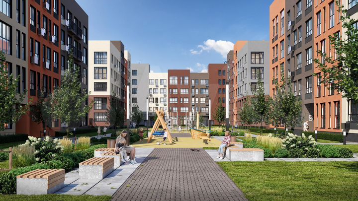 1-к. квартира, 33,9 м², 1/5 эт.