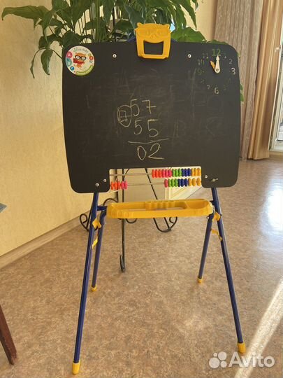 Доска детская мольберт (односторонняя)
