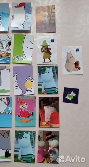 Наклейки Лента Муми тролли