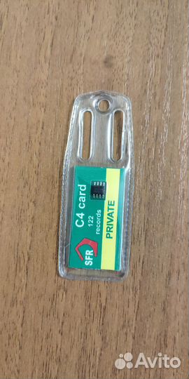 Чип C4 card для спортивного ориентирования