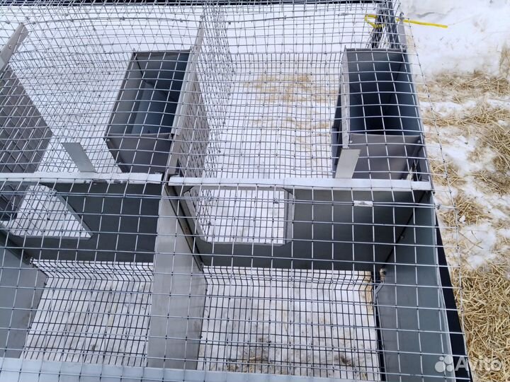 Клетки для кроликов полупромышленные и бройлеров