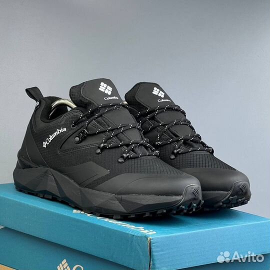 Черные термо-ботинки Columbia
