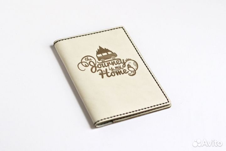 Кожаный чехол для паспорта