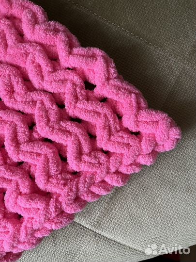 Плед детский вязаный/Плед для новорожденных