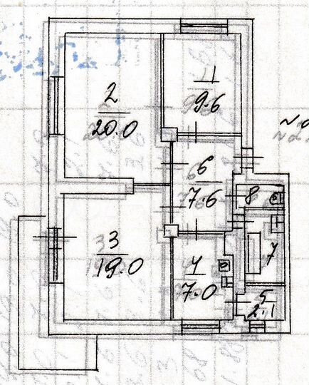 3-к. квартира, 70,2 м², 2/3 эт.