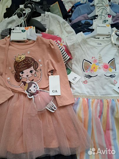 Футболка лосины сарафан платье 104 110 122 128 134