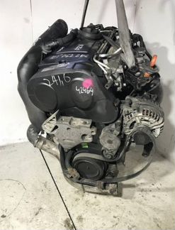 Двигатель Skoda Octavia 2 A5 2006 AZV 2.0 дизель