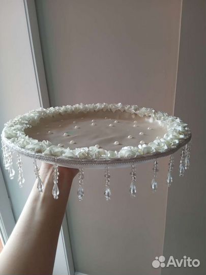 Поднос свадебный для мёда и хны