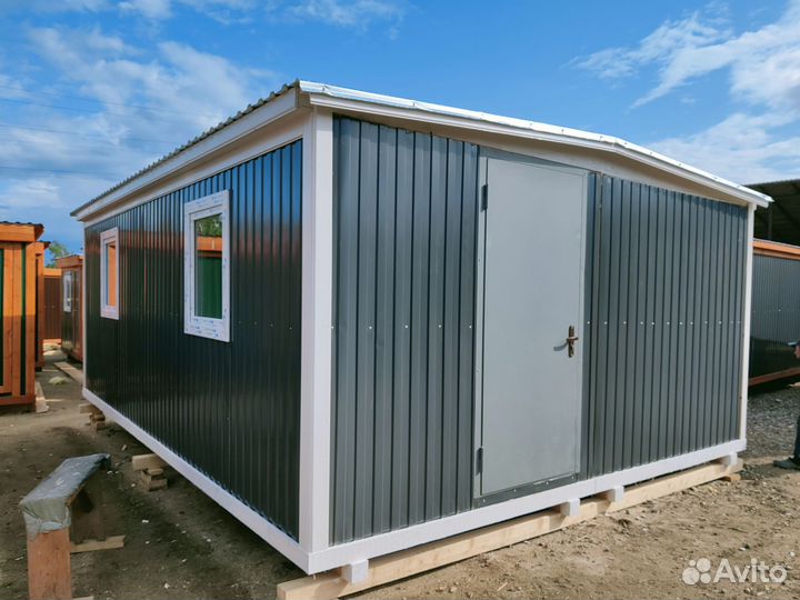 Дачные мини домики 6х4.4м