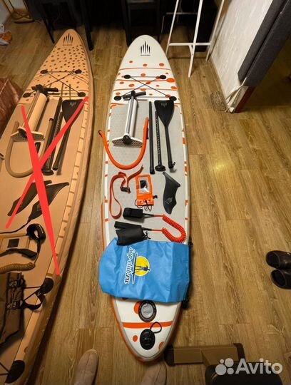 Доска SUP надувная Shark All-Round Ride 10'6