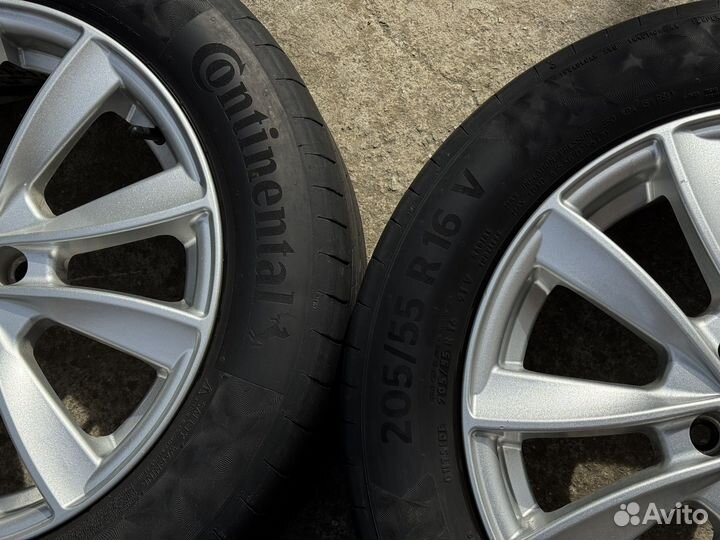 Диски r16 с резиной vag 5*100