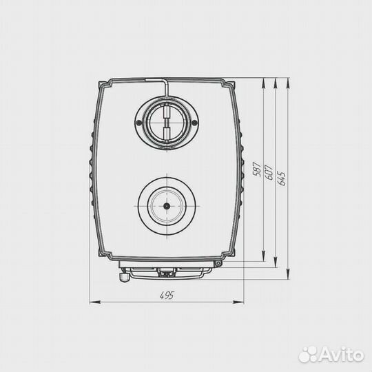 Печь-камин «маэстро»