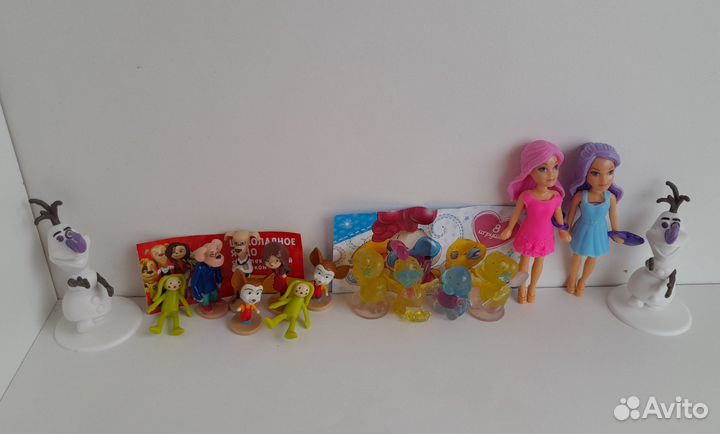 Киндер игрушки пакетом