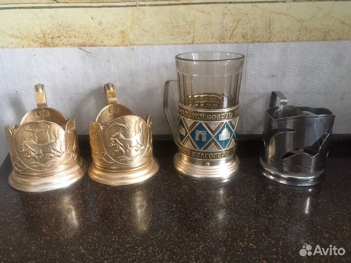 Подстаканники СССР