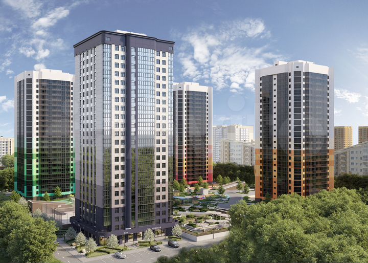 2-к. квартира, 70,7 м², 22/23 эт.