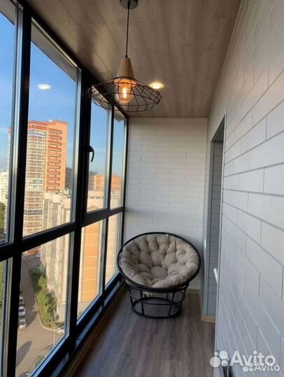 Ремонт и отделка балконов, остекление