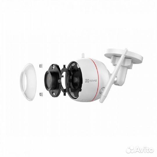 Уличная Wi-Fi камера видеонаблюдения Ezviz C3W Col