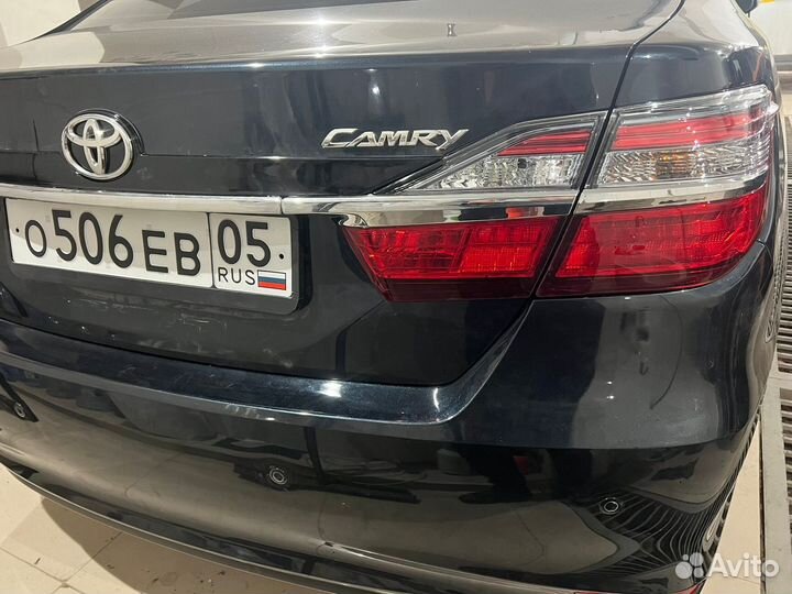 Рейстайлинг тойота камри 50 на 55